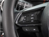 【ステアリングスイッチ】運転中、前方から目線をそらすことなく、オーディオ等の操作が可能な便利機能。安心&快適ドライブにはマストな装備。