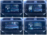 空の上から見下ろすような視点のアラウンドビューモニターでスムーズ駐車。狭い場所での駐車も、周囲が映像で確認できます。