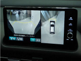 ◆マルチビューカメラシステム◆運転席から見づらい前後左右を、ナビ画面の映像で確認。見通しの悪い交差点や狭い道でのすれ違い、駐車などをサポートします。