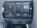 ステアリングスイッチ付き。前方から目を離すことなく操作することが可能です。