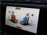 エボニー・ウィンザーレザーに加え、運転席・助手席にはヒーター&クーラーを装備。上質な素材感と快適性を兼ね備えたフロントシートです。