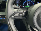 ステアリングスイッチ装備!運転しながら手元でオーディオの操作などができます。