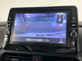 バックカメラで駐車時の死角も確認できます!