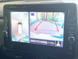 【アラウンドビューモニター】専用のカメラにより、上から見下ろしたような視点で360度クルマの周囲を確認することができます☆死角部分も確認しやすく、狭い場所での切り返しや駐車もスムーズに行えます。