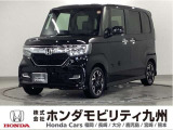 N-BOX カスタム G・Lターボ ホンダセンシングです。ホンダセンシングを標準装備したこの車両は、両側電動スライドドアや、パドルシフト、アルミホイール等、質感を増す装備が充実です。