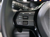 ステアリングを握りながらオーディオの操作ができます!ナビまで手を伸ばす必要もなく、安全運転にもつながりますね♪