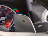 【パドルシフト付】Mマルチステアホイルに付随する「パドル・シフト」F1マシン感覚でシフトチェンジが可能となりよりドライビングの楽しさを演出します