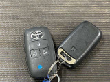 キーを取り出さずにドアを施錠&解錠。クルマの始動も可能です。