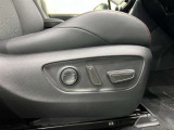 運転席パワーシートで自分に合ったポジションで運転できます