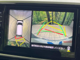 【パノラマモニター】専用のカメラにより、上から見下ろしたような視点で360度クルマの周囲を確認することができます☆死角部分も確認しやすく、狭い場所での切り返しや駐車もスムーズに行えます。