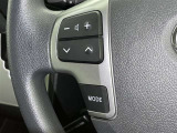 ステアリングスイッチ装備!運転しながら手元でオーディオの操作などができます。