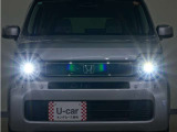 LEDヘッドライト(オートハイビーム機能付)が搭載されており、遠くまで明るく均一に照らし、高速道路等での安心感が向上しております。