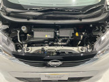 とっても綺麗なエンジンルームです♪お買い上げの際は日産整備士がメンテナンス整備を実施してお渡し致します☆