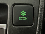 ★ECONスイッチ★ エコドライブを加速しよう!スイッチをONにすると、運転の仕方によるロスを抑え込み燃費をよくするようクルマが頑張ります(*^ー^*)燃費向上にチャレンジ♪