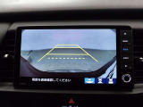 バックガイドモニターで、後方を確認しながら安心して駐車することができます。運転初心者も熟練者も必須の機能ですよ!