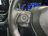 ステアリングスイッチ装備!運転しながら手元でオーディオの操作などができます。