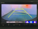 バックでの車庫入れも安心です! リアカメラが付いているバックモニター付のナビを装備しております。操作線もついており距離感も画面から確認できます。