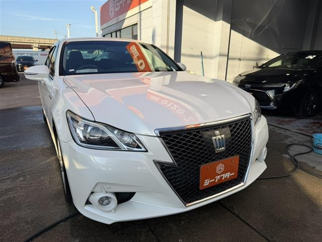 クラウンアスリート ハイブリッド 2.5 S 禁煙車 純正8インチナビ フルセグTV