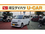 展示試乗車として使用していたムーヴキャンバス入荷しました♪ パールホワイトで人気のある色合い。走行距離少な目、ターボも付いて充実しています。ぜひご覧ください(^^♪