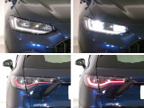 【LEDヘッドライト】LEDヘッドライトは省電力で、明るく遠くまで照らし、夜道や雨天時などの安心感を高めます。点灯忘れを防ぐオートライトも付いているので安心ですね♪
