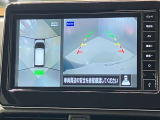 【アラウンドビューモニター】車を上から見下ろしているかのような映像で周囲の状況がひと目で確認、狭い駐車場に駐車するときも安心です♪♪障害物などがあると警告音がなりますので安心して駐車が出来ます★