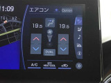 画面上でもエアコンのスイッチ操作ができますよ