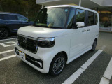 N-BOX カスタム・ターボ入庫しました!オーディオレス車です。ホンダセンシング、15インチAW!装着です。