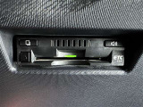 ETC車載器付きです。高速道路の料金所もスムーズに通過できます。
