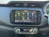 日産の新しいナビシステム(インフォテインメントシステム)を採用。日産コネクトに加入かスマートフォンのデザリングをしていただくと、グーグルマップを利用いただけます。