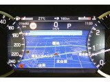 現在の車速やナビ情報、車両ステータスなどが機能的に分かりやすく集約されています。知りたい情報がひと目で直感的に把握できるため、長距離の移動もストレスなく快適に楽しめます。