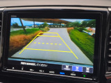 バックカメラ搭載♪初心者の方や運転が苦手な方でも安心して駐車できます。