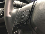 【ステアリングスイッチ】左です。ハンドルから手を離さず、運転に集中したまま手元でオーディオ操作等ができます。