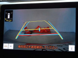 バックガイドモニターを装備しています、車庫入れもラクラクです。
