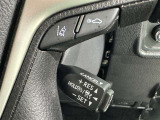 クルーズコントロール機能が付いています。 速度を設定するとアクセルを踏まなくても一定の速度で走ることができます。  高速道路ではとても便利な装置なんです。