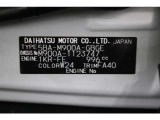 車両型式、フレームナンバーなどを表記したプレートです。最後までご覧いただきましてありがとうございました!ご不明な点などございましたら、お気軽にお問い合わせください。