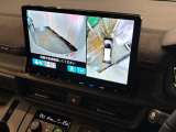 マルチビューカメラシステム搭載で駐車が苦手な方も全方向を確認しながらの駐車が可能です!カメラは選択可能でフロントだけサイドだけ等便利にご使用いただけます!