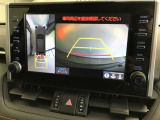 後方の見にくい視界もバックモニターで確認サポートして駐車時も安心☆