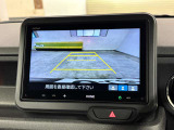 バックカメラの画像です。車庫入れの安心感がアップしますね☆