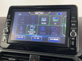 日産オリジナルナビゲーションシステム。TV・CD・DVD再生・Bluetooth接続可能です。