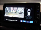 【バックカメラ】後退時も安心。リバース連動で画面が切り替わるのでとっても便利。