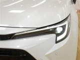 LEDヘッドライトです。デザイン性がよくとても明るいので、夜間の走行や悪天候でも安心です。しかも長寿命!