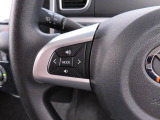 【ステアリングスイッチ】運転中、前方から目線をそらすことなく、オーディオ等の操作が可能な便利機能!安心&快適なドライブを演出してくれます♪