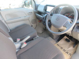 視界が良く運転性の良いフロントシート