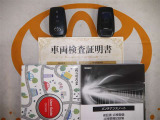 スマートキー付。取扱説明書とメンテナンスノートもあります☆品質評価シート付いてます!トヨタ認定中古車ライト!!