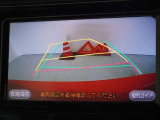バックガイドモニターを装備しています、車庫入れもラクラクです。