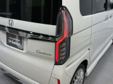 視認性がいいテールランプ。後続車にも存在をアピール。