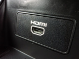 HDMI端子を装備。音楽や映像をナビ画面でお楽しみいただけますね。