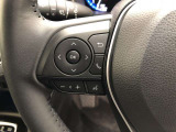 【ステアリングスイッチ】左です。ハンドルから手を離さず、運転に集中したまま手元でオーディオ操作等ができます。