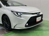 LEDヘッドランプで夜間も視界良好