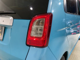 視認性がいいテールランプ。後続車にも存在をアピール。